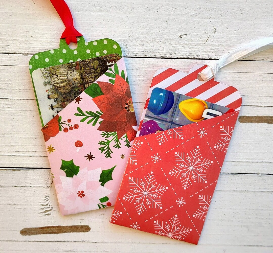 Christmas Gift Card Holder, Pocket for Money, Tickets, Notes and More, Set of 10 | MakerPlace by Michaels Christmas Gift Card Holder, Pocket for Money, Tickets, Notes and More, Set of 10 | MakerPlace by Michaels